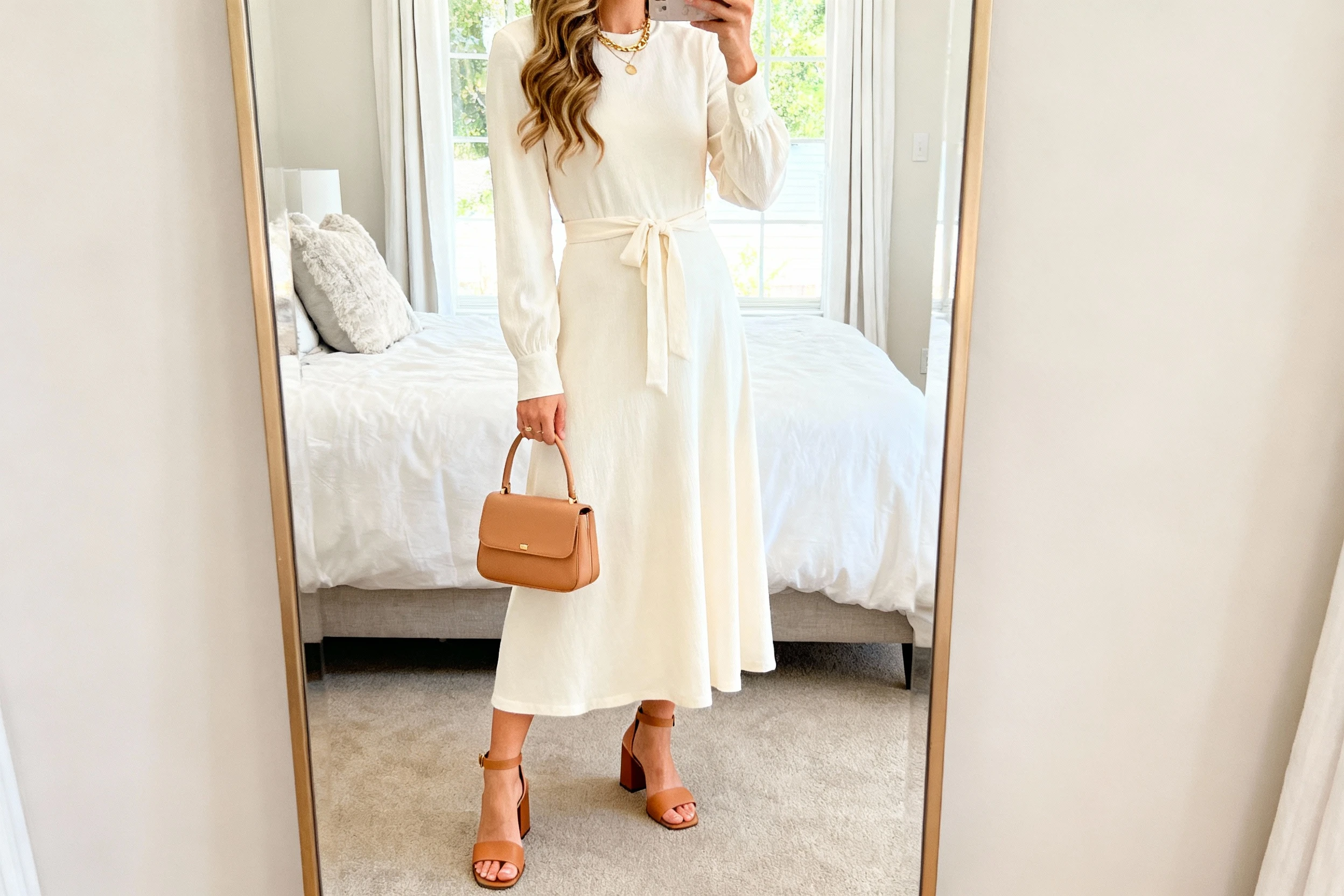 7 Chic and Timeless Church Outfits With Modest Long Dresses You’ll Reach for Weekly
