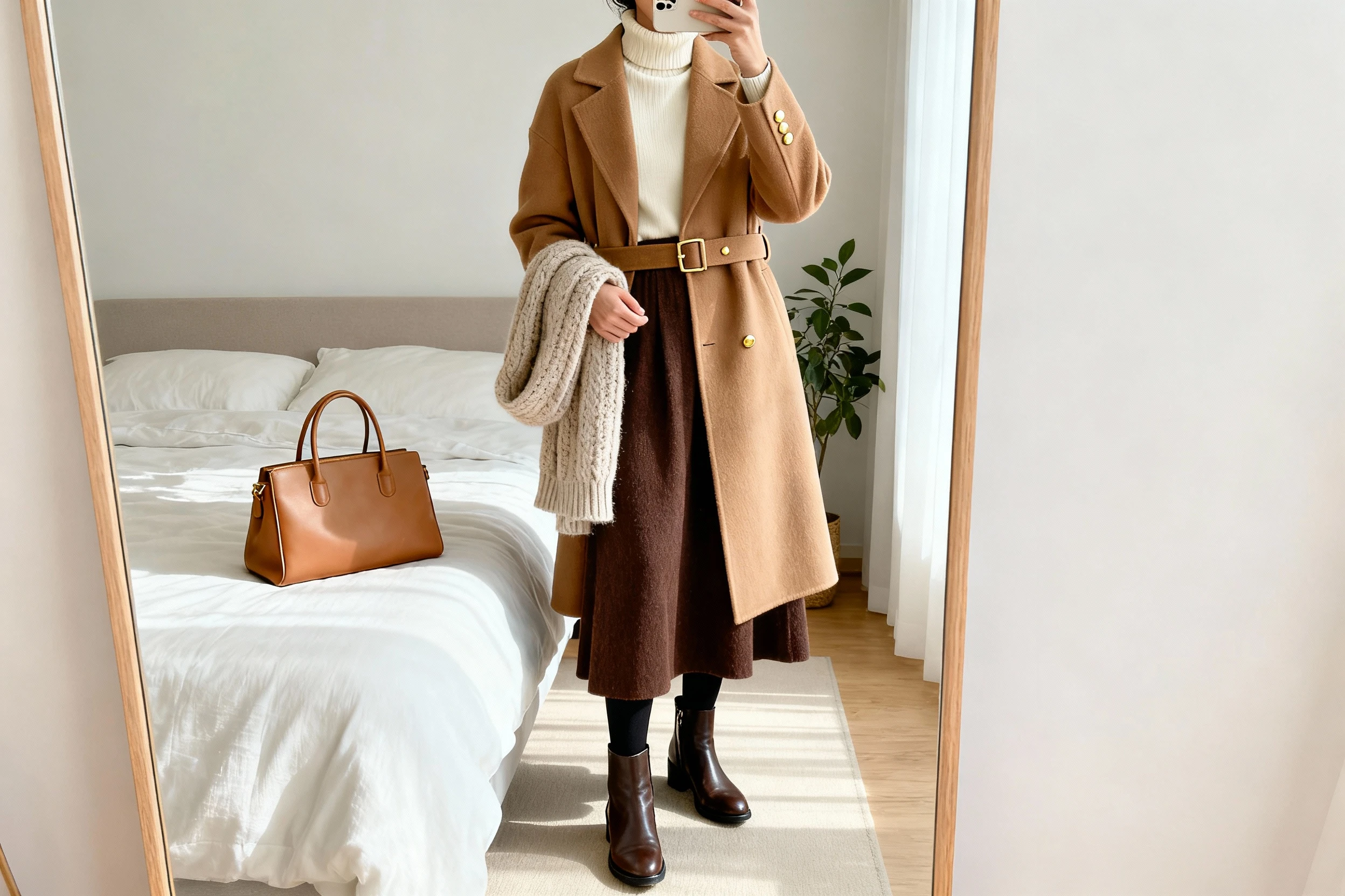 Classic and Modest Church Winter Warm Looks Using Long Maxi Skirts You’ll Wear on Repeat