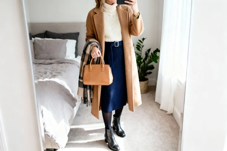 Classic and Modest Church Winter Warm Outfits With Long Dresses You’ll Actually Want to Wear