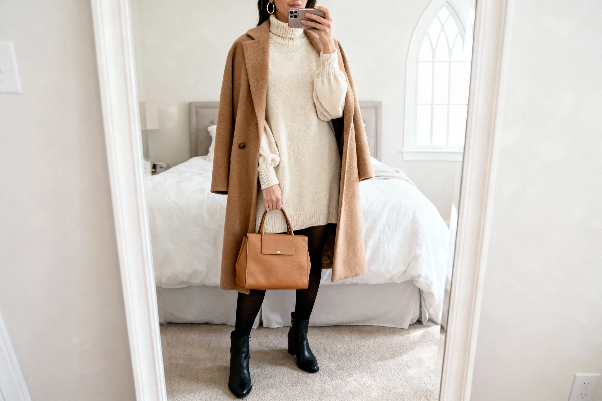 Modest Cold Weather Church Outfits With Sleeves & Loose Fit You’ll Actually Love