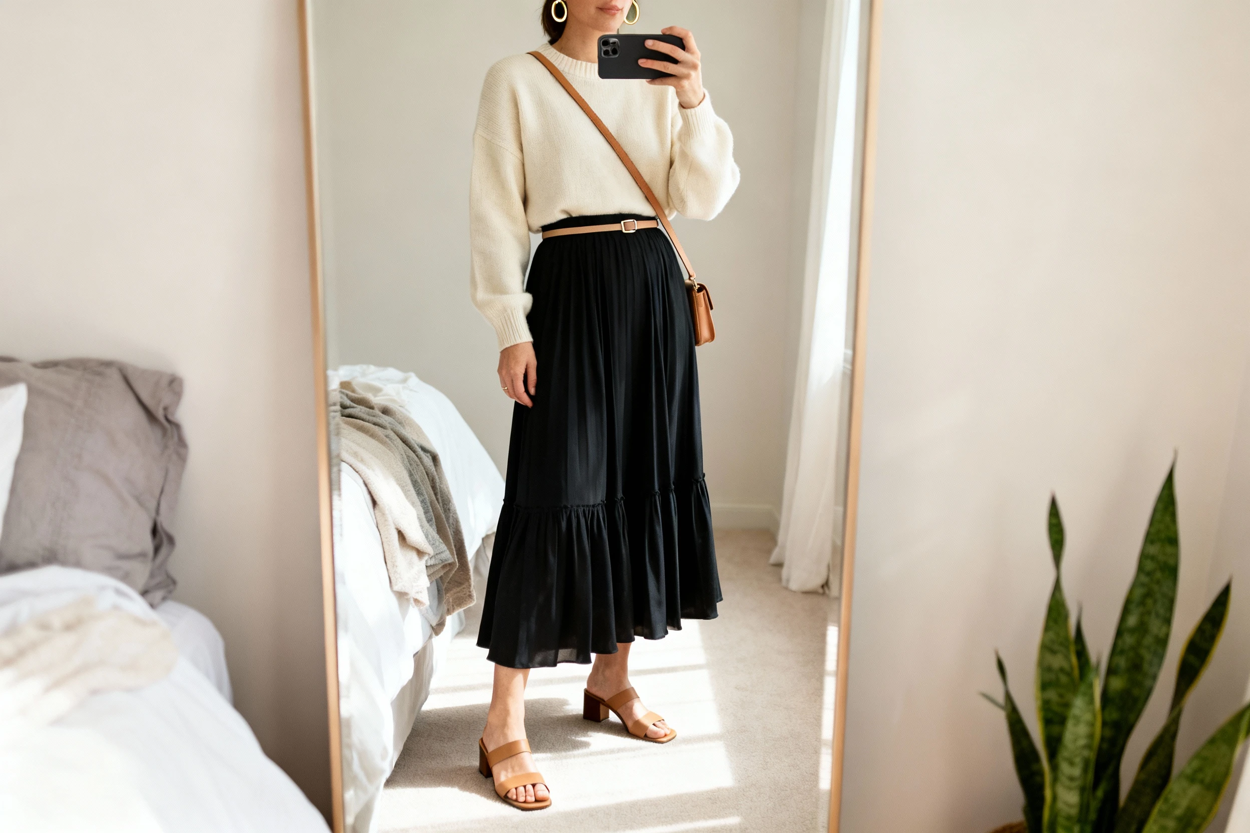 Biblical Modesty Meets Crewneck Style: Elegant Maxi Dress Looks You’ll Actually Wear