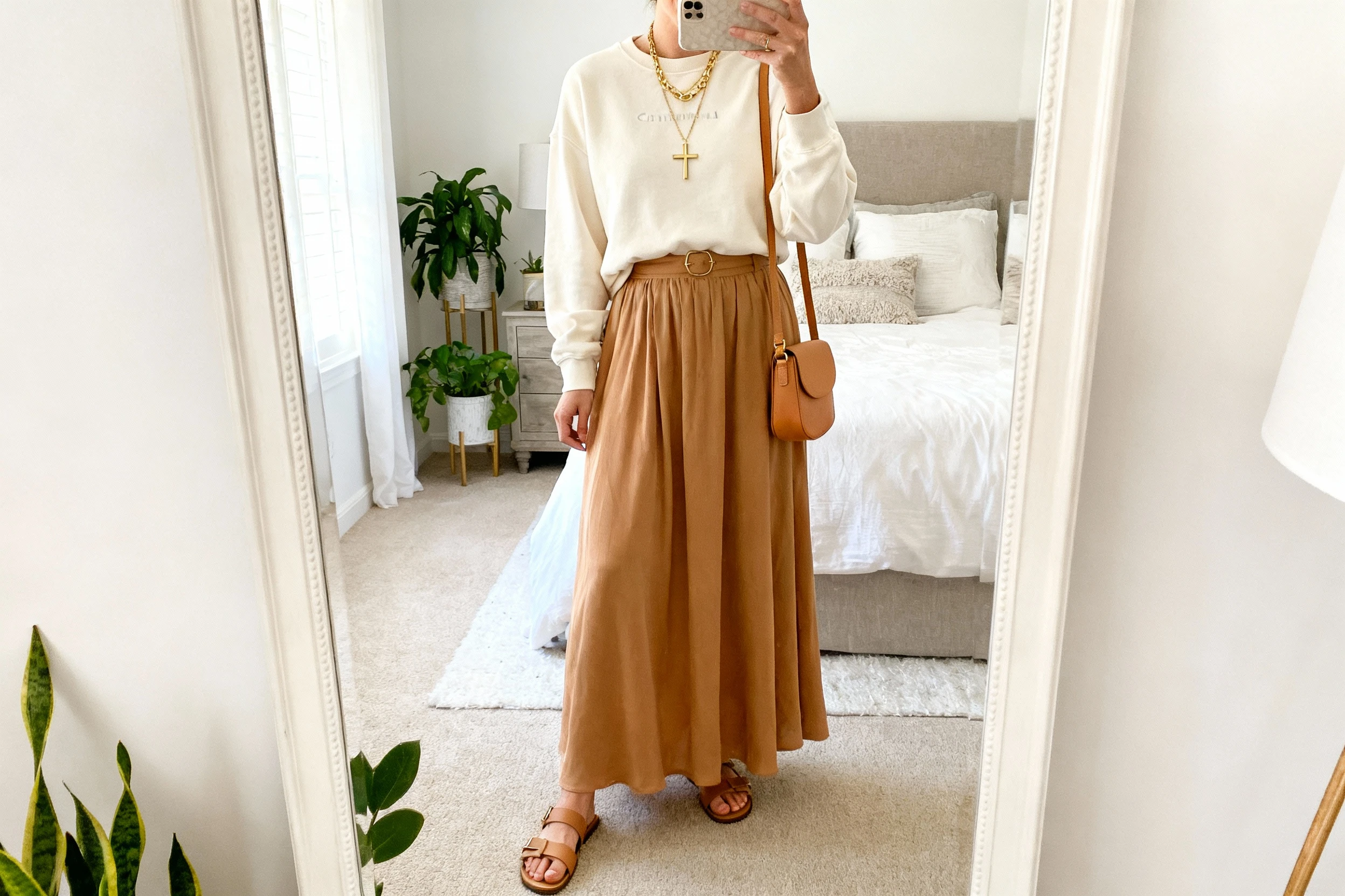 Christian Crewneck Outfits: Modest Maxi Dresses for Godly Women You’ll Actually Want to Wear