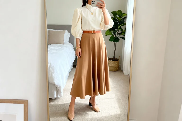 Classic Modest Blouses for Women: Church-appropriate Dressy Tops With Full-length Skirts You’ll Love