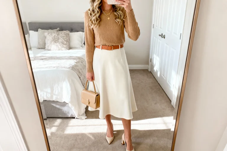Classic Modest Skirt Looks Perfect for Sunday Church Service You’ll Reach for Weekly