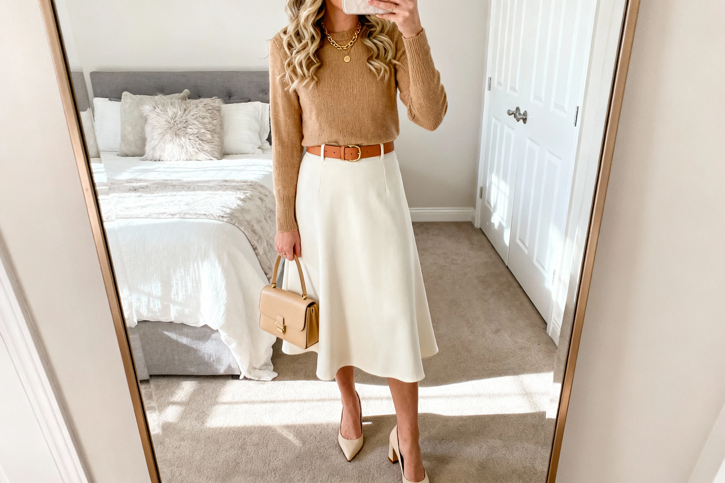 Classic Modest Skirt Looks Perfect for Sunday Church Service You’ll Reach for Weekly