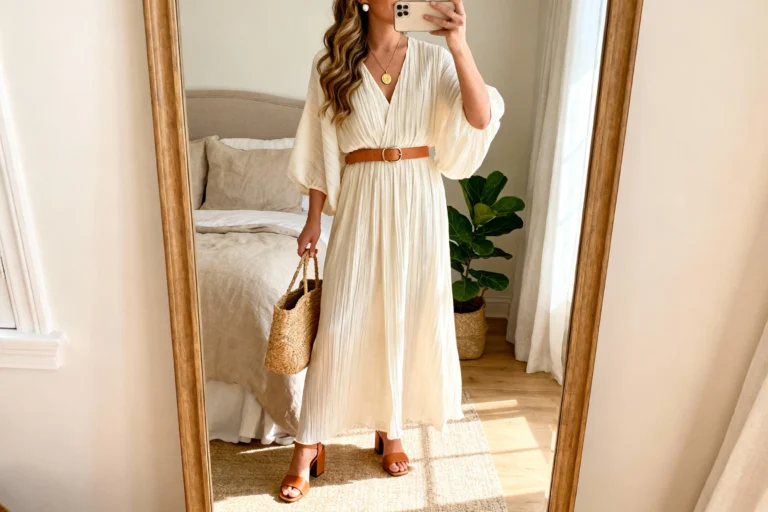 Classic Sunday Church Outfits Featuring Loose-fit Maxi Dresses You’ll Wear on Repeat