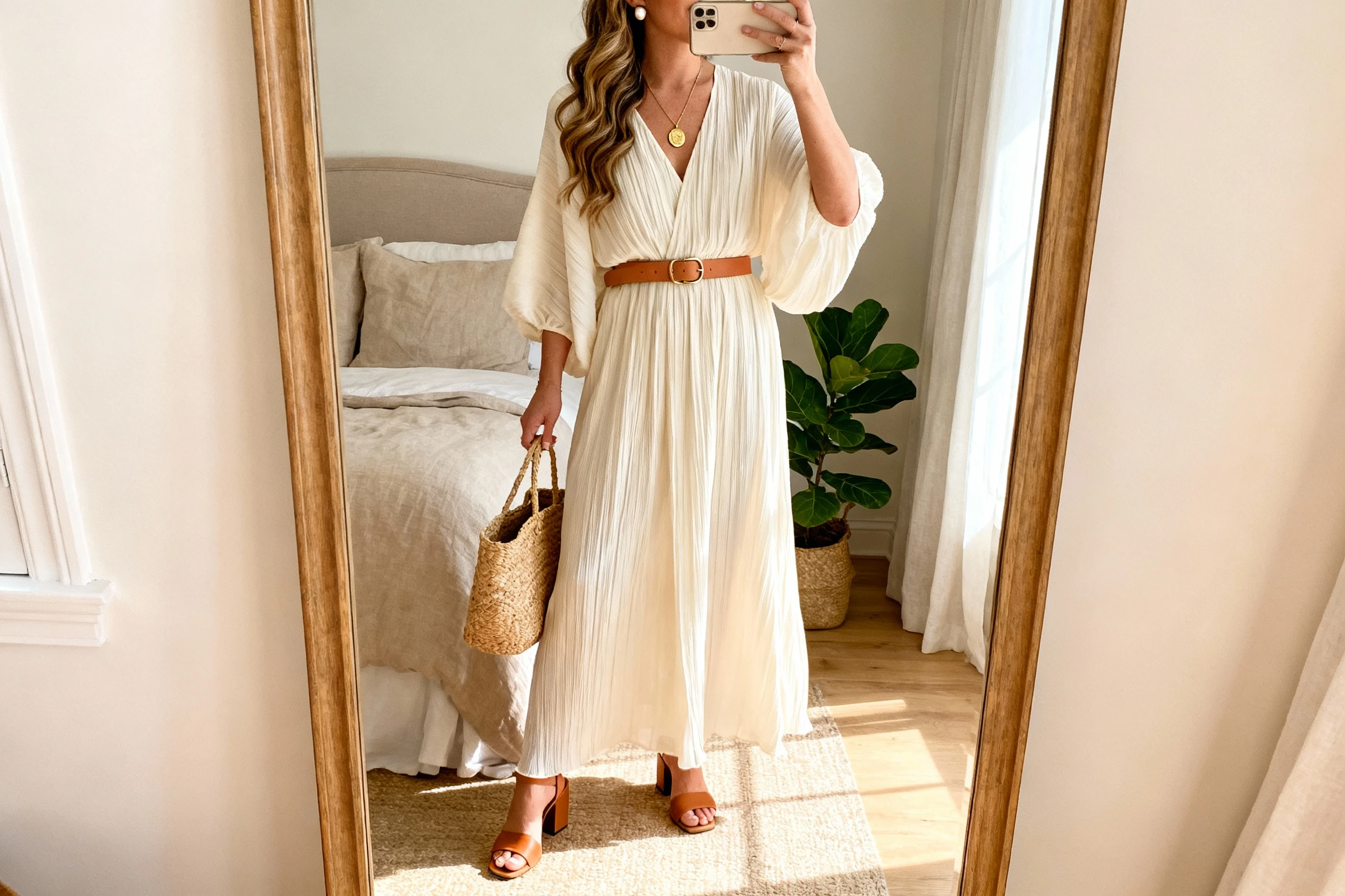 Classic Sunday Church Outfits Featuring Loose-fit Maxi Dresses You’ll Wear on Repeat