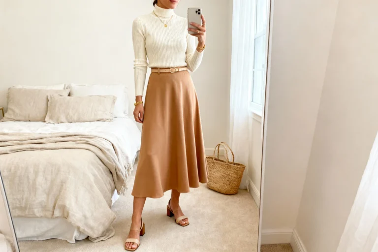 Cute Long Modest Skirt Outfits That Stay Elegant and Covered—without Looking Boring