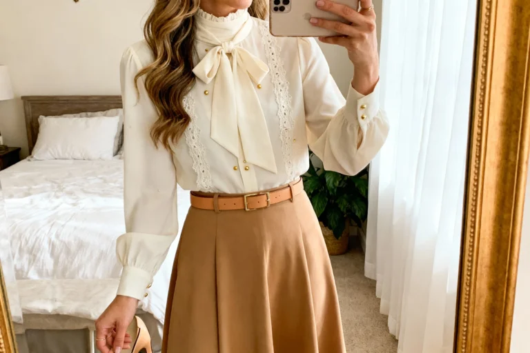 Faith-inspired Modest Blouses for a Reverent and Refined Church Look You’ll Love