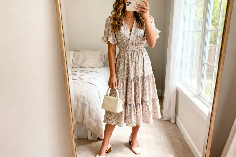 Floral Church Dresses for Graceful and Modest Women That Feel Effortlessly Elegant