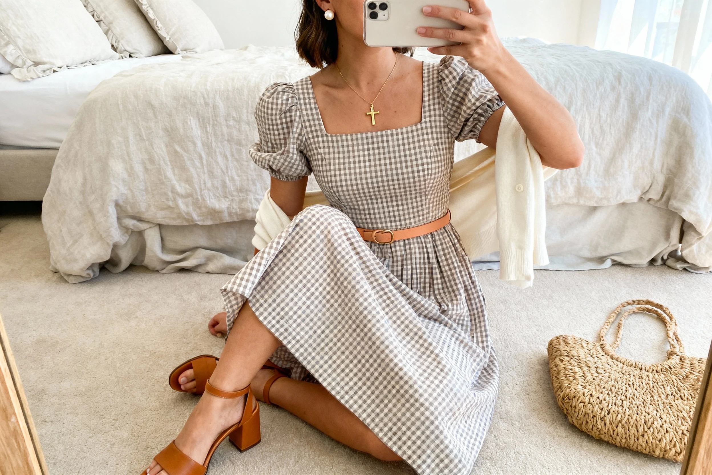 Gingham Dresses for Faith-filled, Modest Femininity That Feel Fresh and Joyful