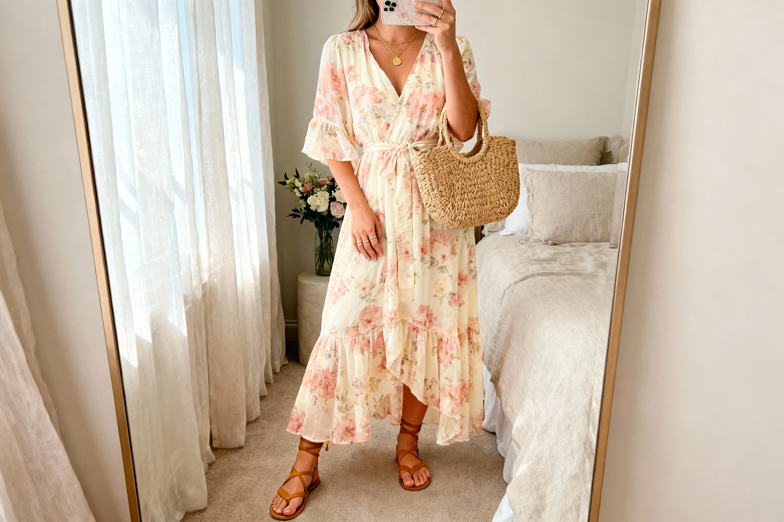 Soft Floral Maxi Dresses That Reflect Godly Femininity You’ll Wear on Repeat