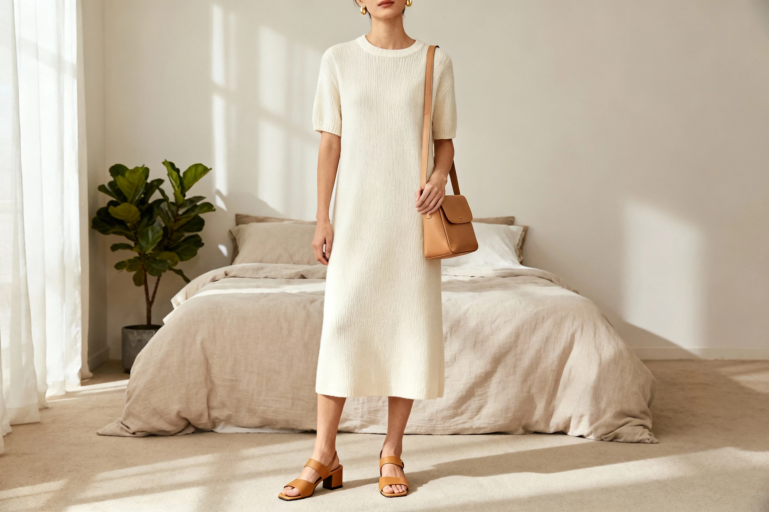 Solid Neutral Dresses for a Quiet, Reverent Church Look You’ll Wear on Repeat
