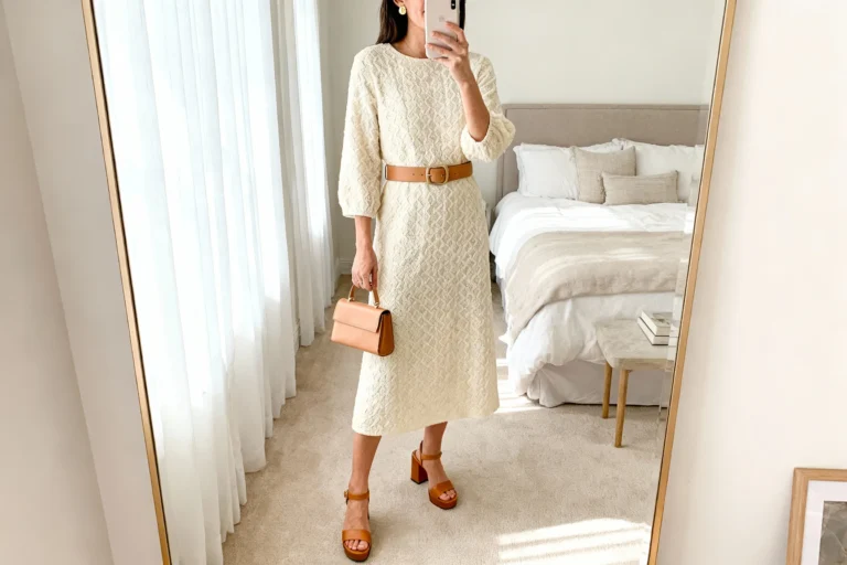 Textured Woven Fabrics – Church Dress Ideas for Modest Church Fashion You’ll Actually Love