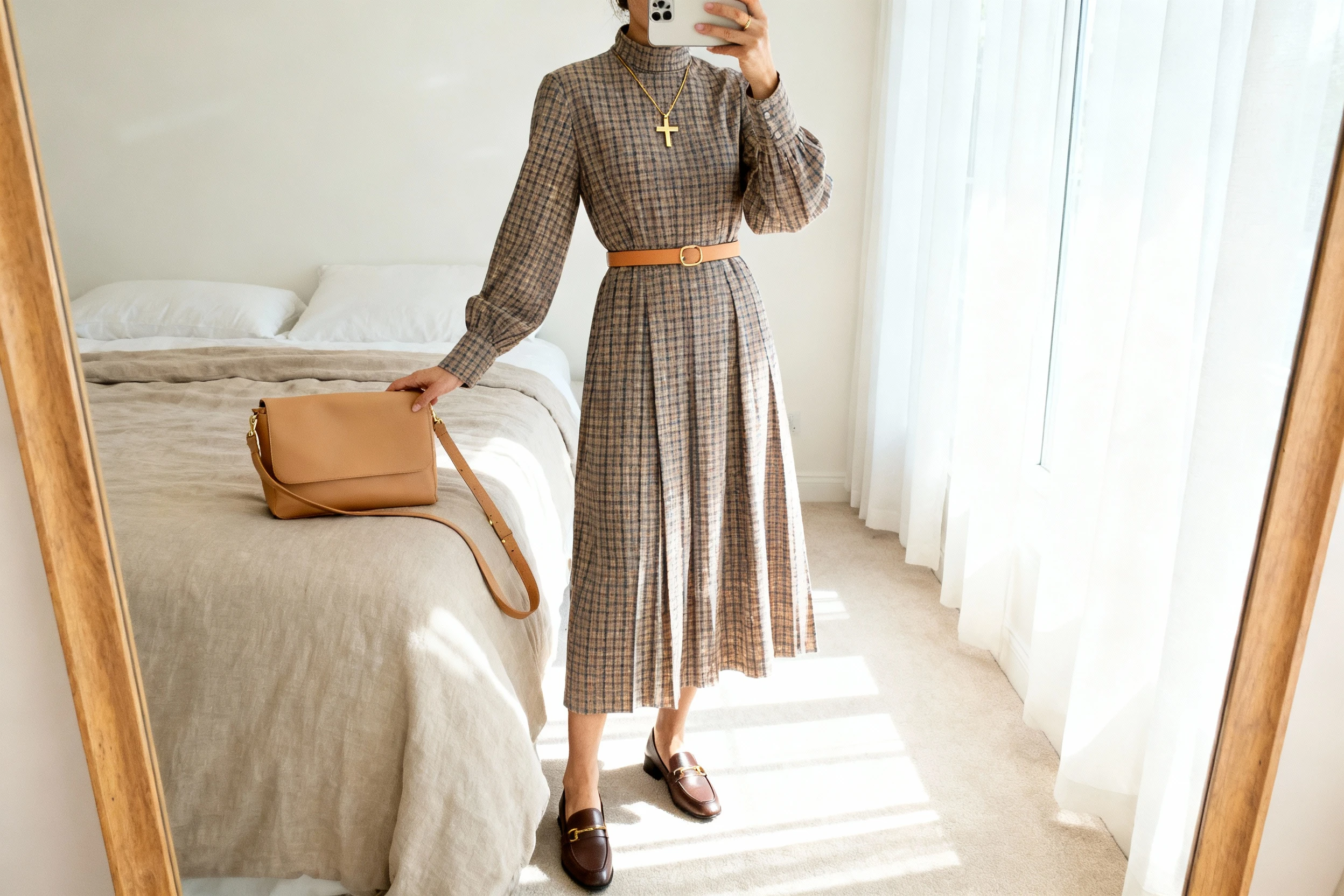 Timeless Plaid Dresses for Modest Christian Women Who Value Grace—and Effortless Style